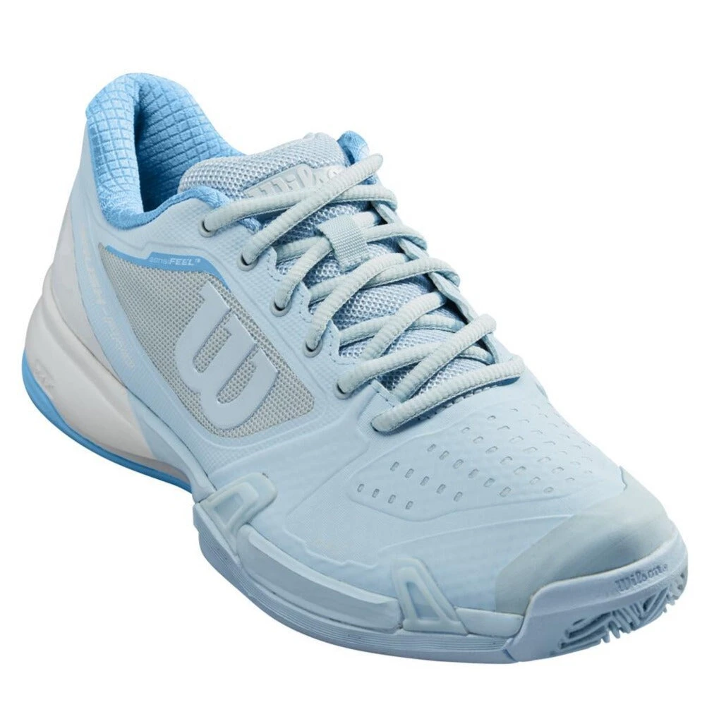 Wilson Rush Pro 2.5 Women's Tennis Shoe (White/Sky Blue) 3 Wilson Rush Pro 2.5 Women's Tennis Shoe (White/Sky Blue)