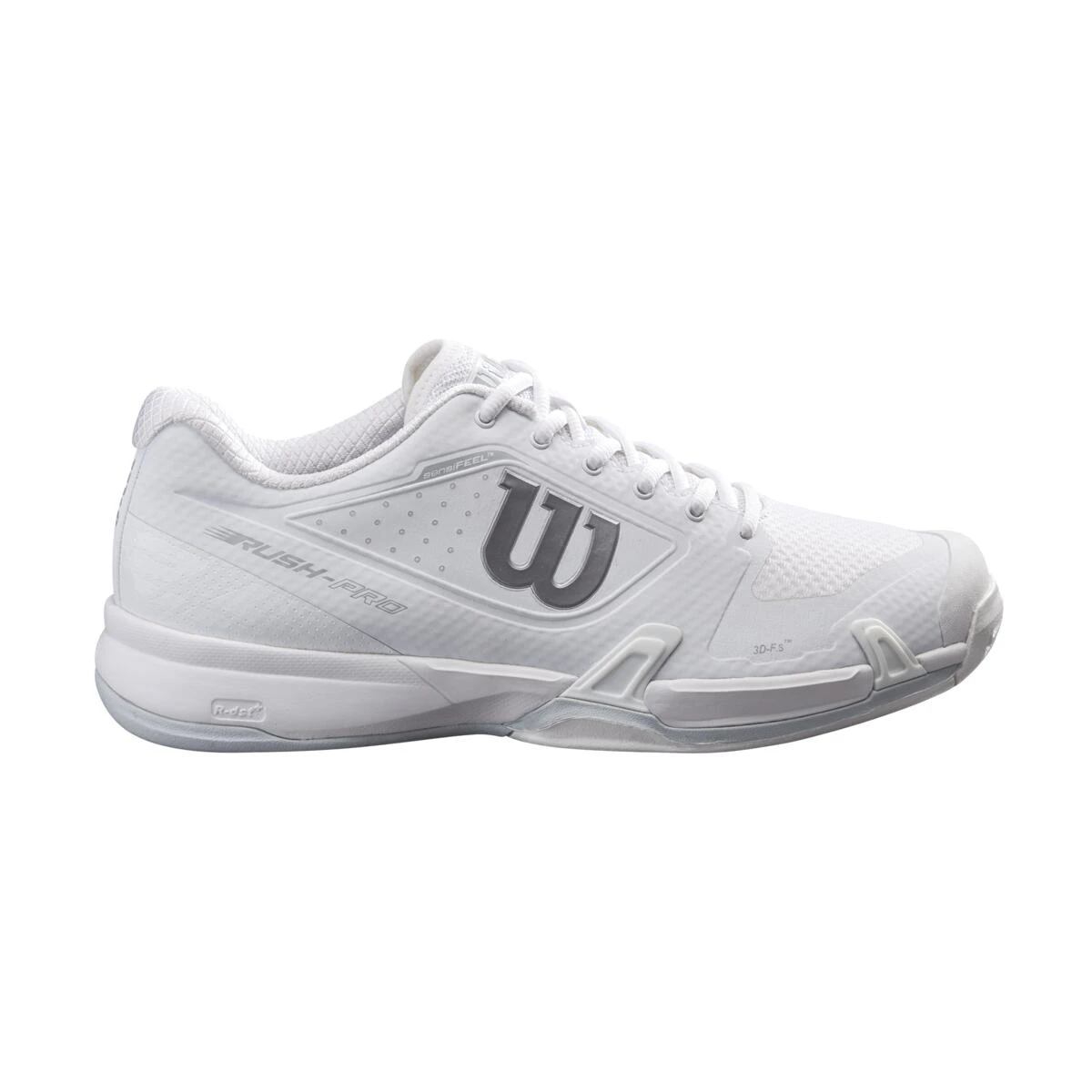 Wilson Rush Pro 2.5 Women's Tennis Shoe (White/Blue) 7 Wilson Rush Pro 2.5 Women's Tennis Shoe (White/Blue) - Image 5