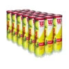 Wilson Championship Extra Duty Tennis Balls (18 Can Case) 2 Wilson Championship Extra Duty Tennis Balls (18 Can Case) -Tennipro Store WRT110000 Wilson Championship Extra Duty 4Ball 18 Can Case