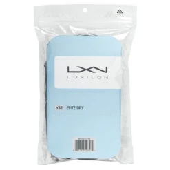 Luxilon Elite Dry Overgrip 30 Pack (Grey)
