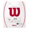Wilson Revolve 17/1.25 Tennis String (White) -Tennipro Store WRZ946600 Revolve 17 Wh Pkg