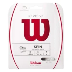 Wilson Revolve 17/1.25 Tennis String (White)