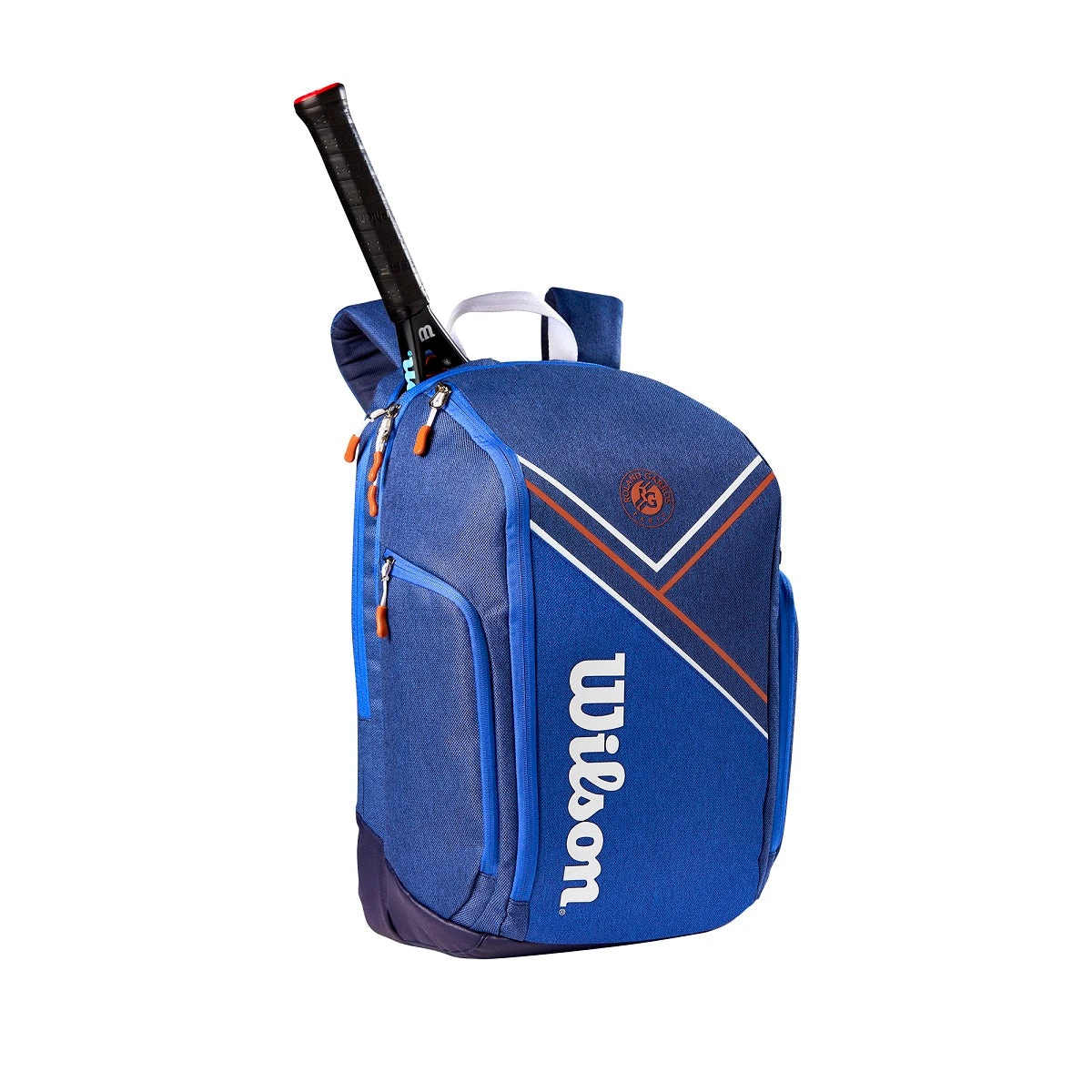 Wilson Super Tour Roland Garros Backpack Racquet Bag (Blue) 4 Wilson Super Tour Roland Garros Backpack Racquet Bag (Blue) - Image 2