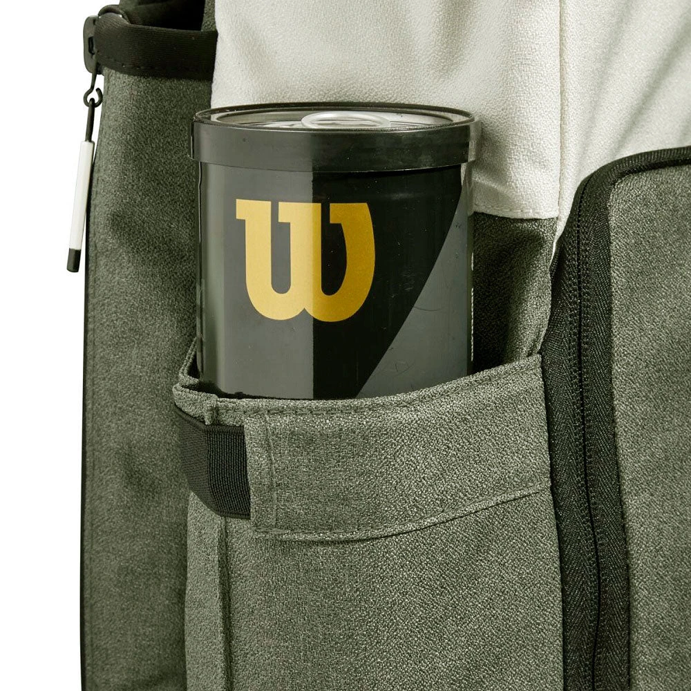 Wilson Women's Backpack Racquet Bag (Cream/Black/Forest) 7 Wilson Women's Backpack Racquet Bag (Cream/Black/Forest) - Image 5