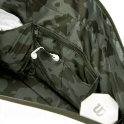 Wilson Women's Racquet Bag (Cream/Black/Forest) -Tennipro Store Wilson Womens Racquet Bag Cream Black ForestGreen 7 2090d53d 07ef 4132 bab9 2ed56d45a1f7