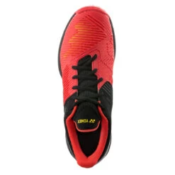 Yonex Power Cushion Sonicage 2 Clay Men's Tennis Shoe (Red/Black) 10 Yonex Power Cushion Sonicage 2 Clay Men's Tennis Shoe (Red/Black) -Tennipro Store YonexPowerCushionSonicage2Clay3