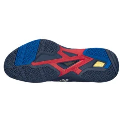 Yonex Power Cushion Sonicage 2 Wide Men's Tennis Shoe (Navy/Red) 8 Yonex Power Cushion Sonicage 2 Wide Men's Tennis Shoe (Navy/Red) -Tennipro Store Yonex sonicage2w 2