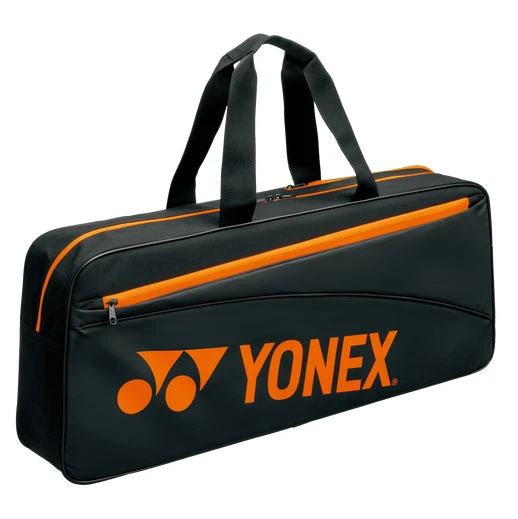 Yonex Team Tournament Bag (Black/Orange) 3 Yonex Team Tournament Bag (Black/Orange)