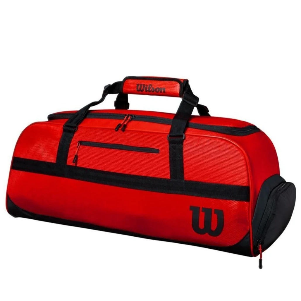 Wilson Tour Duffel Large Racquet Bag (Red) 5 Wilson Tour Duffel Large Racquet Bag (Red) - Image 3