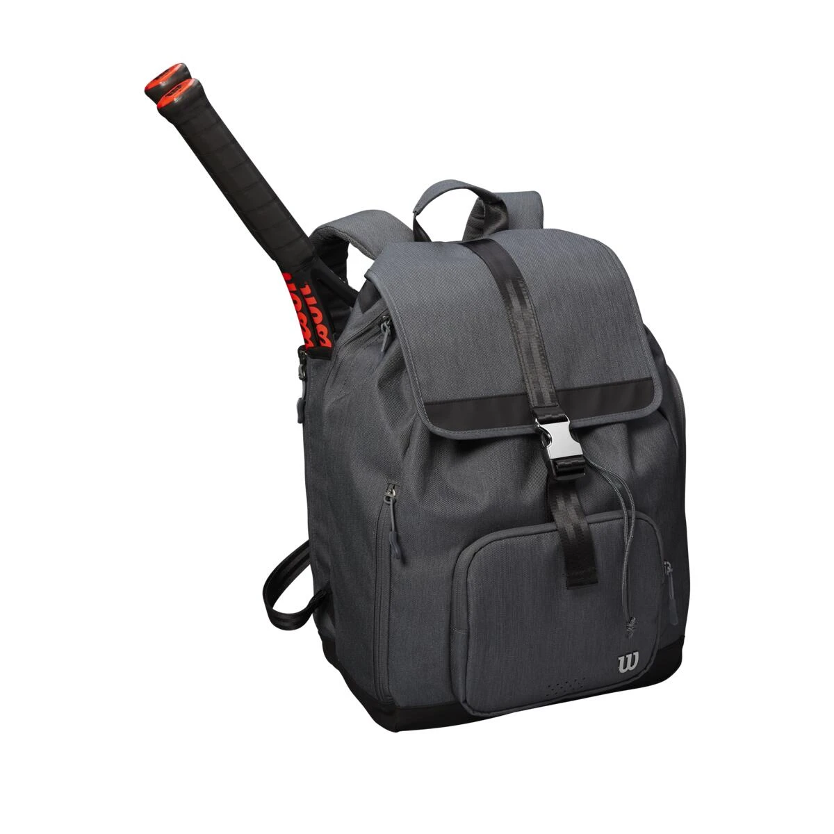 Wilson Women's Fold Over Backpack Racquet Bag (Grey) 4 Wilson Women's Fold Over Backpack Racquet Bag (Grey) - Image 2