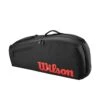 Wilson Clash V3 3 Pack Racquet Bag (Black/Infrared)