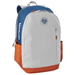 Wilson Roland Garros Team Backpack (Oyster Grey/Blue)
