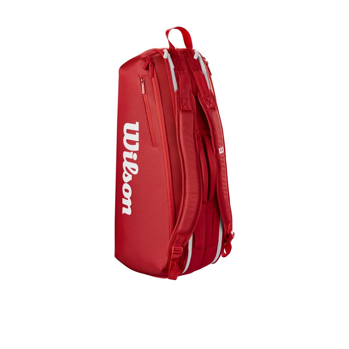 Wilson Super Tour 6 Pack 2025 Racquet Bag (Red) 5 Wilson Super Tour 6 Pack 2025 Racquet Bag (Red) - Image 3