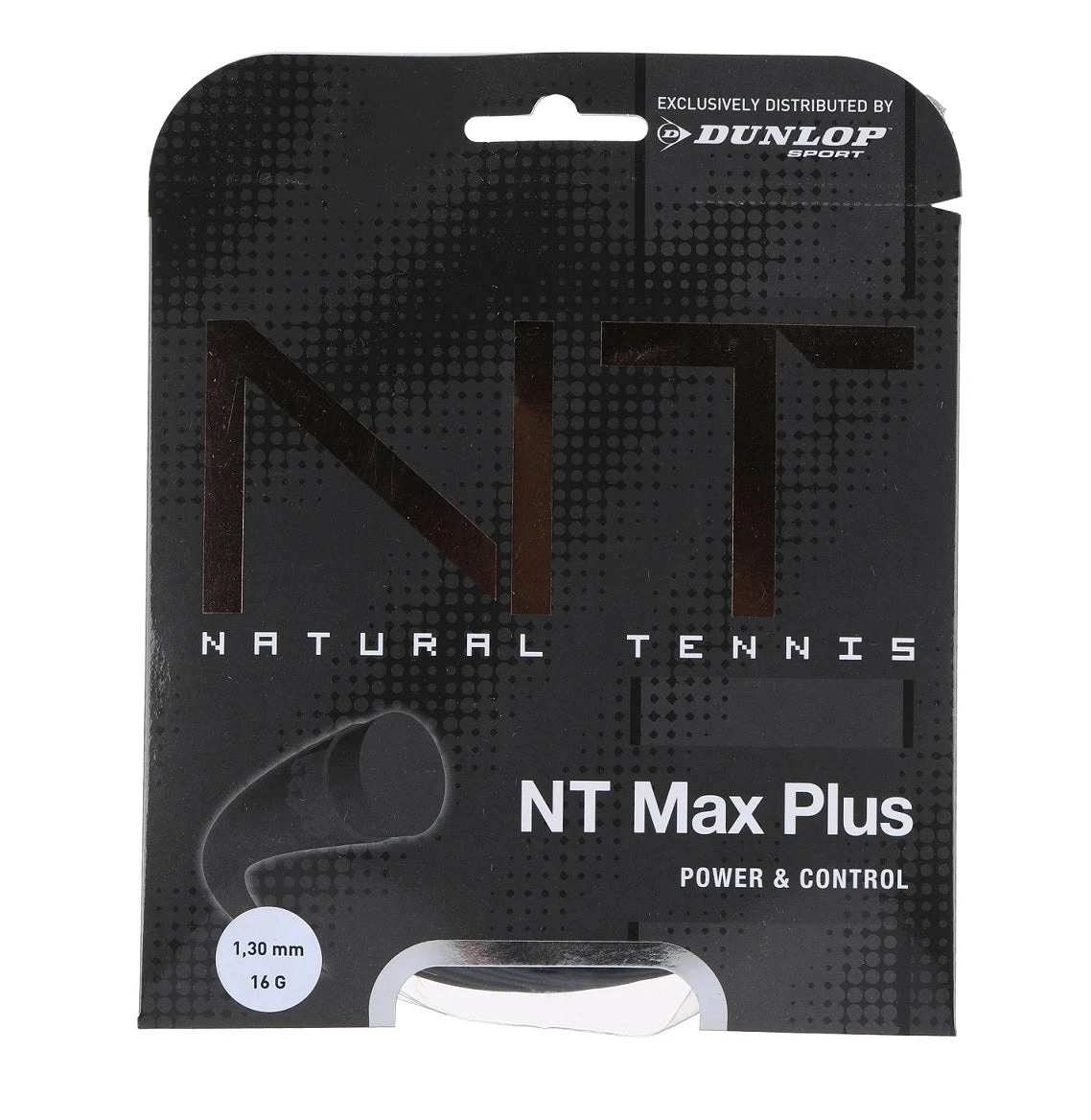 Dunlop NT Max Plus 16/1.30 Tennis String (Black) 3 Dunlop NT Max Plus 16/1.30 Tennis String (Black)