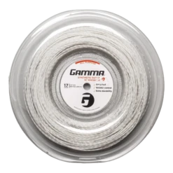 Gamma Synthetic Gut 17/1.27 Wearguard Tennis String Reel (White)