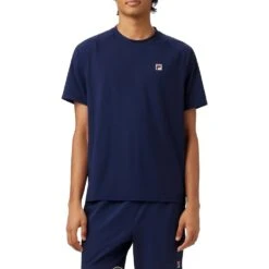 Fila Men's Short Sleeve Crewneck Top (Fila Navy)