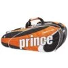 Prince Tour Team 12 Pack Racquet Bag (Orange/Black) -Tennipro Store g tour team orange x12 temp