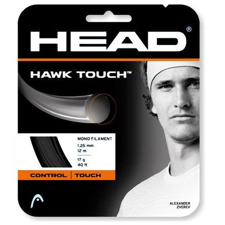Head Hawk Touch 17/1.25 Tennis String (Anthracite) 3 Head Hawk Touch 17/1.25 Tennis String (Anthracite)