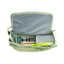 Head Pro Duffel Medium 6 Racquet Bag (Liquid Lime / Anthracite) -Tennipro Store head pro duffel medium 6 racquet bag liquid lime 772012