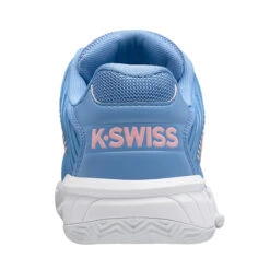 K-Swiss Hypercourt Express 2 Clay Court HB Women's Tennis Shoe (Blue/Pink) -Tennipro Store k swiss Hypercourt Express 2 All Court Women s Tennis Shoe Blue Pink K96614 454 Heel