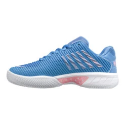 K-Swiss Hypercourt Express 2 Clay Court HB Women's Tennis Shoe (Blue/Pink) -Tennipro Store k swiss Hypercourt Express 2 All Court Women s Tennis Shoe Blue Pink K96614 454 Inside