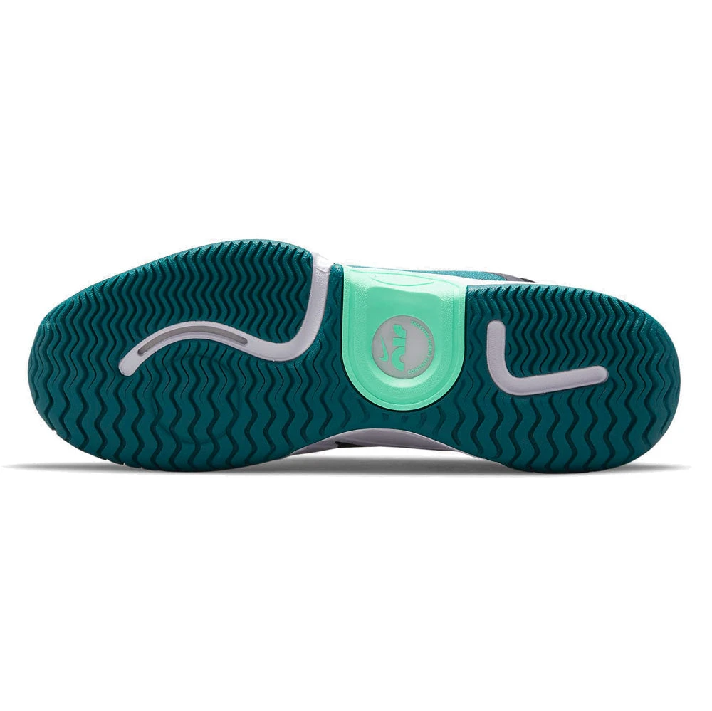 Nike Air Zoom GP Turbo Men's Tennis Shoe (Dark Green/White/Black) 7 Nike Air Zoom GP Turbo Men's Tennis Shoe (Dark Green/White/Black) - Image 5