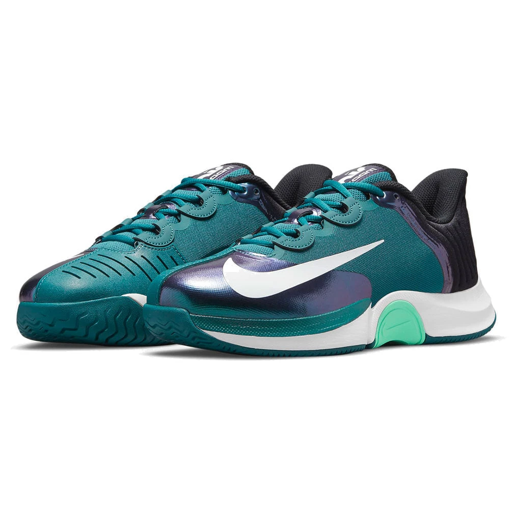 Nike Air Zoom GP Turbo Men's Tennis Shoe (Dark Green/White/Black) 8 Nike Air Zoom GP Turbo Men's Tennis Shoe (Dark Green/White/Black) - Image 6