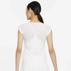 Nike Women's Dri-FIT ADV Slam Tank Top (White/Black) -Tennipro Store nikecourt dri fit adv slam tennis top mXSrTv 1989ce36 03bf 4a61 af92 0b6bb668e44f