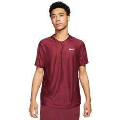 Nike Men's Dri-FIT Advantage Polo (Beetroot/White)