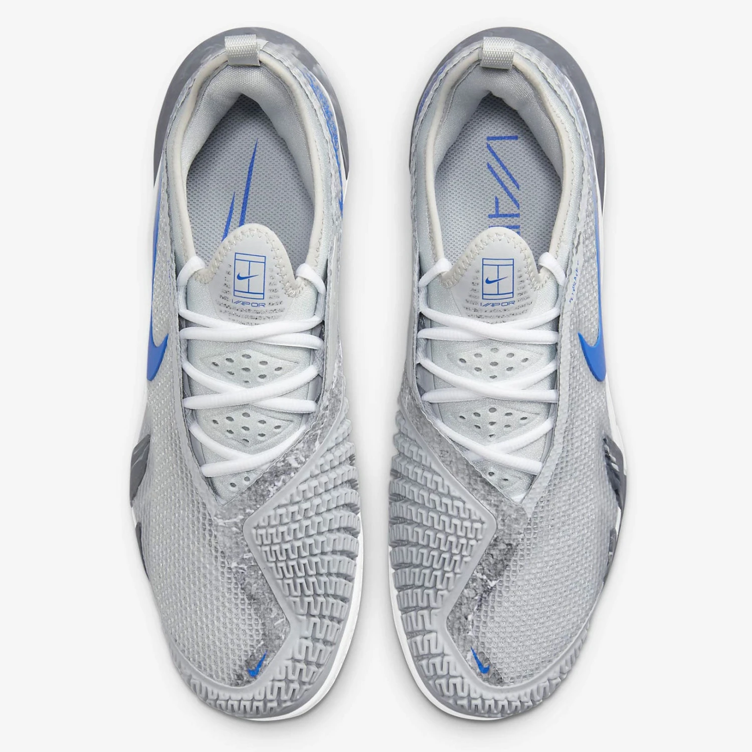 Nike React Vapor NXT Men's Tennis Shoe (Grey/Blue) 7 Nike React Vapor NXT Men's Tennis Shoe (Grey/Blue) - Image 5