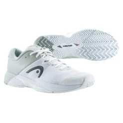 Head Revolt Evo 2.0 Men's Tennis Shoe (White/Grey) 9 Head Revolt Evo 2.0 Men's Tennis Shoe (White/Grey) -Tennipro Store revolt evo 2 0 men whgr 4