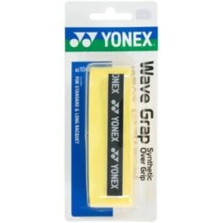 Yonex Wave Grap Overgrips 3 Pack (Yellow)