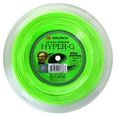 Solinco Hyper-G Soft 16/1.30 Tennis String Reel (Green)