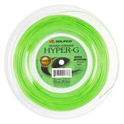 Solinco Hyper-G Soft 18 Tennis String Reel (Green)