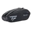 Tecnifibre Team Dry 12 Racquet Bag (Black/Silver)