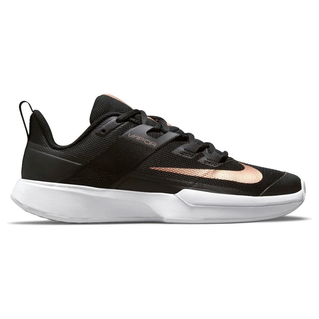 Nike Vapor Lite Women's Tennis Shoe (Black/Metallic Red Bronze) 3 Nike Vapor Lite Women's Tennis Shoe (Black/Metallic Red Bronze)
