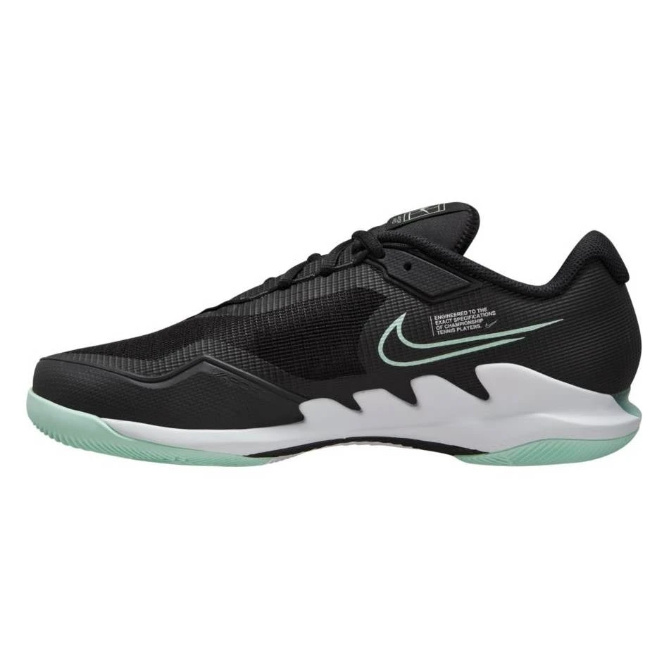 Nike Air Zoom Vapor Pro Men's Tennis Shoe (Black/Mint) 5 Nike Air Zoom Vapor Pro Men's Tennis Shoe (Black/Mint) - Image 3