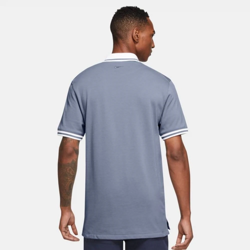 Nike Men's Dri-FIT Slim-Fit NYC Slam Polo (Ashen Slate/White) 7 Nike Men's Dri-FIT Slim-Fit NYC Slam Polo (Ashen Slate/White) - Image 5
