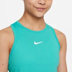 Nike Girls Dri-FIT Victory Tank (Washed Teal/White) -Tennipro Store unnamed 15