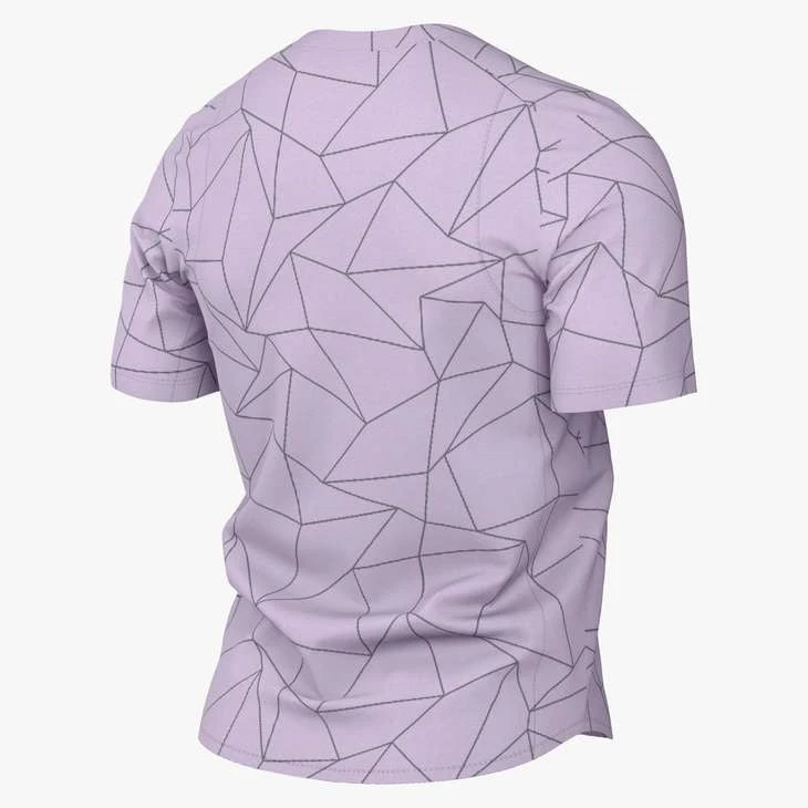 Nike Men's Dri-FIT Advantage Print Top (Doll/Black) 4 Nike Men's Dri-FIT Advantage Print Top (Doll/Black) - Image 2