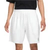 Nike Men's Dri-FIT Advantage 8-Inch Short (White/Black)