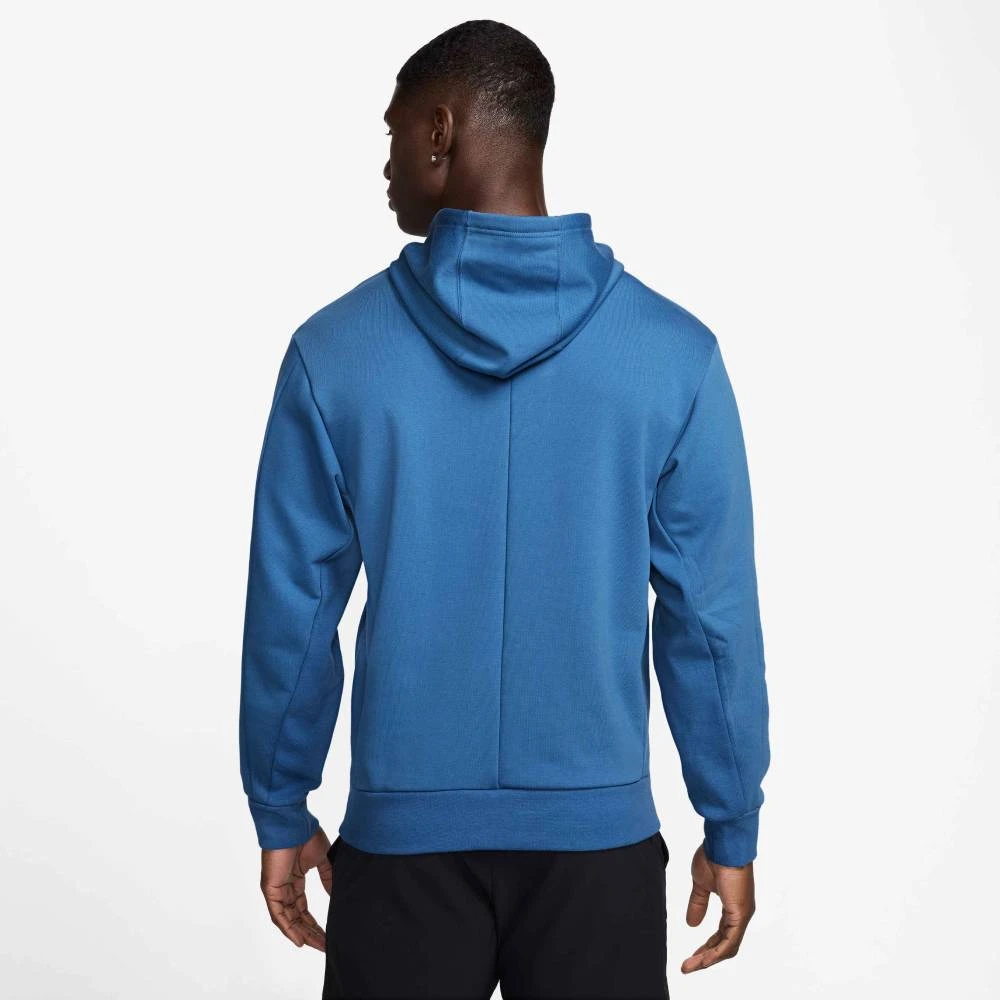 Nike Men's DF Fleece Heritage Hoodie (Star Blue/Armory Navy) 3 Nike Men's DF Fleece Heritage Hoodie (Star Blue/Armory Navy) - Image 2