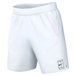 Nike Men's Dri-FIT Advantage 8-Inch Short (White/Black) -Tennipro Store unnamed 7 37d1c164 4080 4661 8334 6a4406ae507a